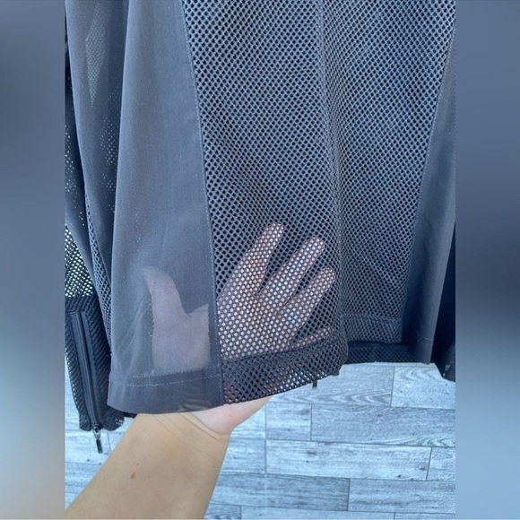 ANATOMIE black mesh motto jacket size large - Picture 6 of 8